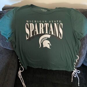 Michigan State Spartans Green T-Shirt
